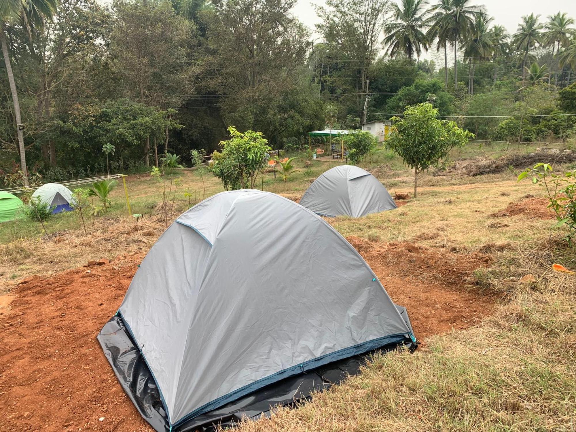 Hotel Wilderness Jungle Camp à Malavalli Extérieur photo